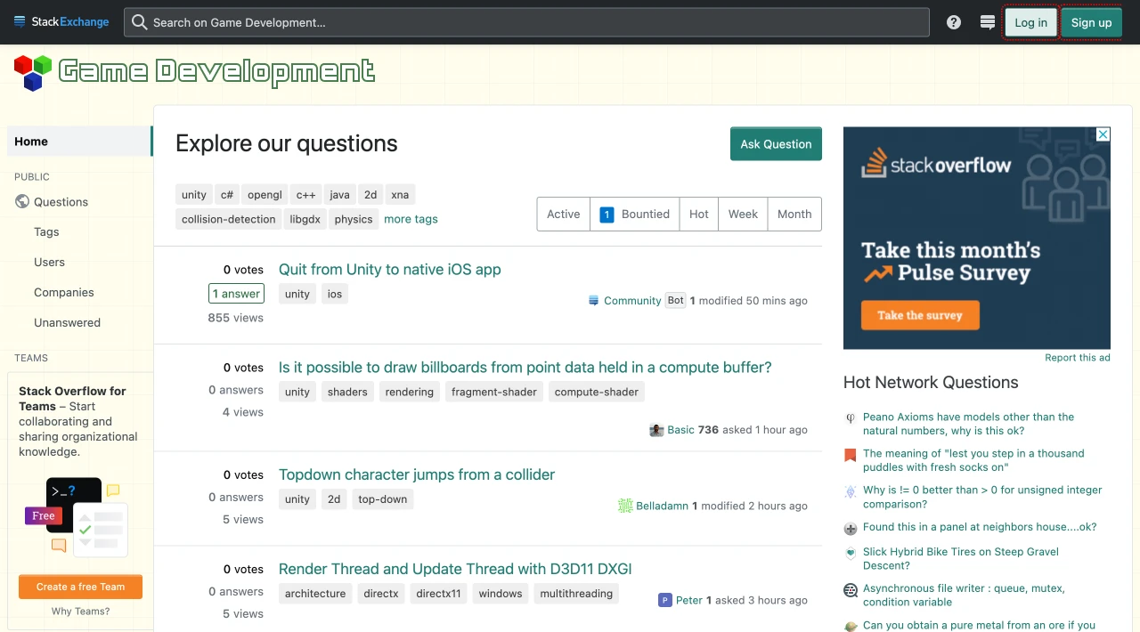 Image from Game Development Slack Exchange